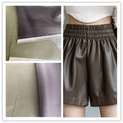 Tissu en daim en cuir PU