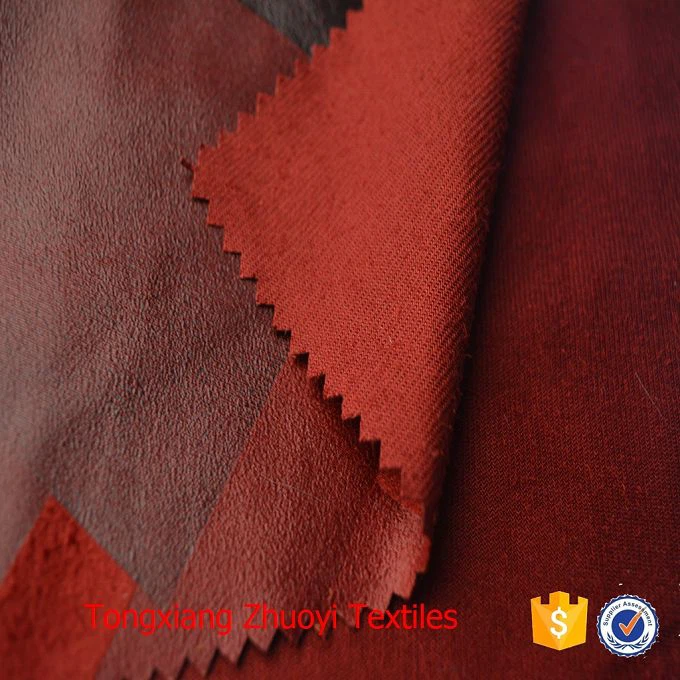 Knitted Faux Suede Fabric